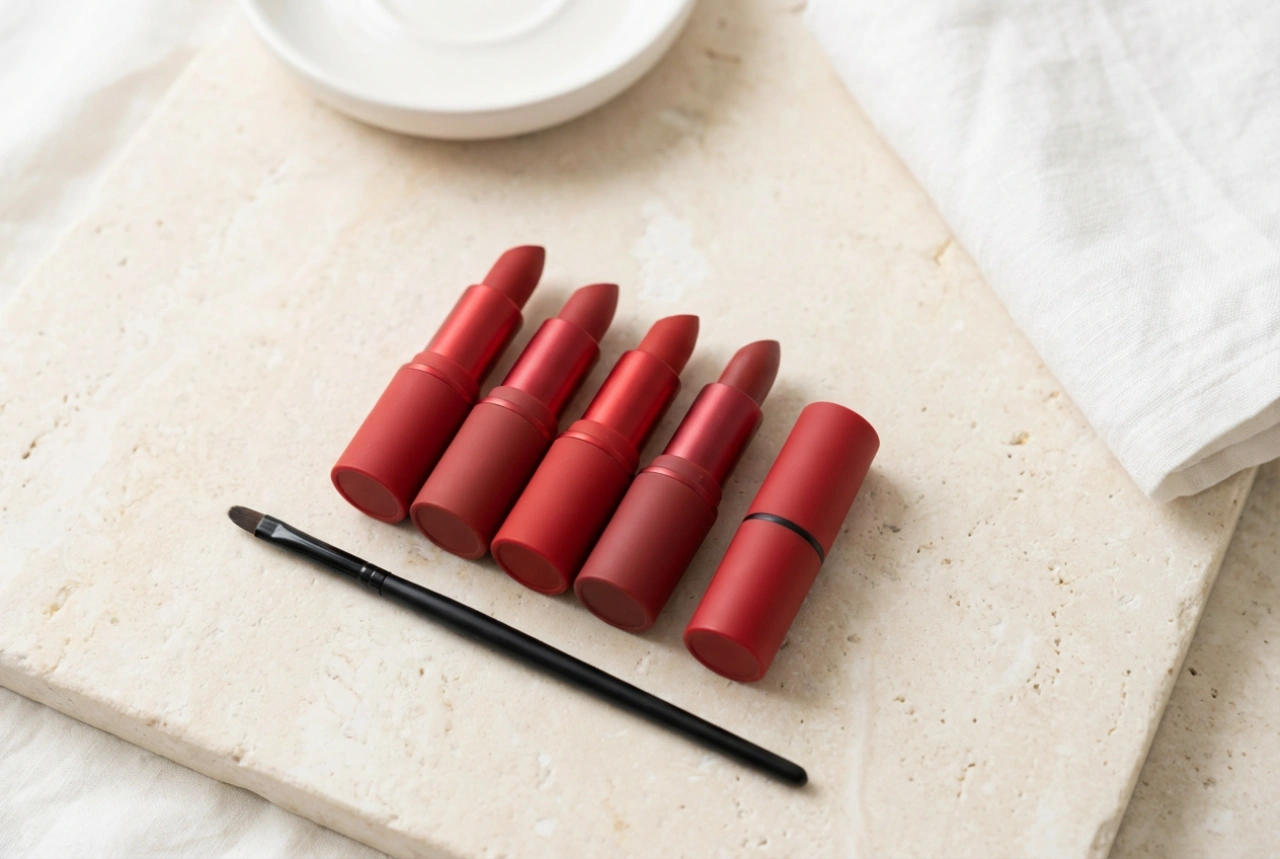 Pintalabios rojos para el día y la noche: cómo aplicarlos