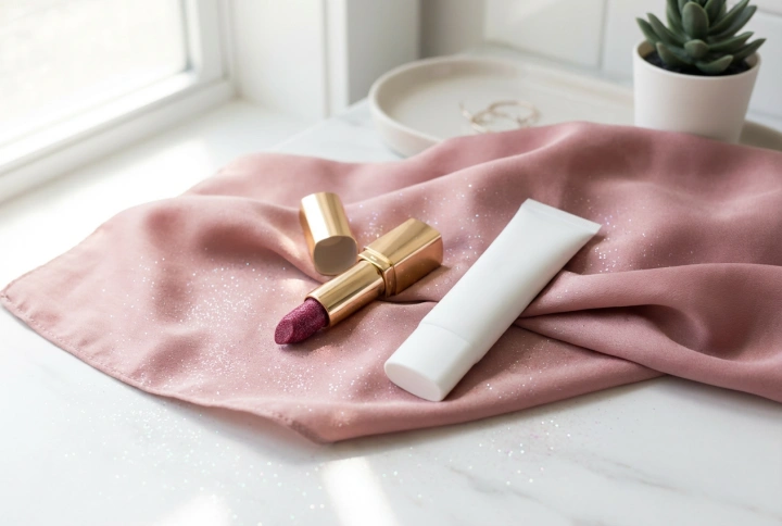 Pintalabios con purpurina: cómo combinarlo con una base y fijar el efecto brillante