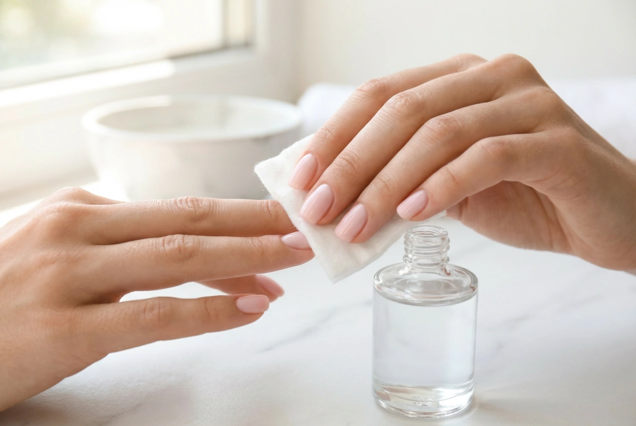 Cleaner de uñas: desengrasado y eliminación de la capa de dispersión