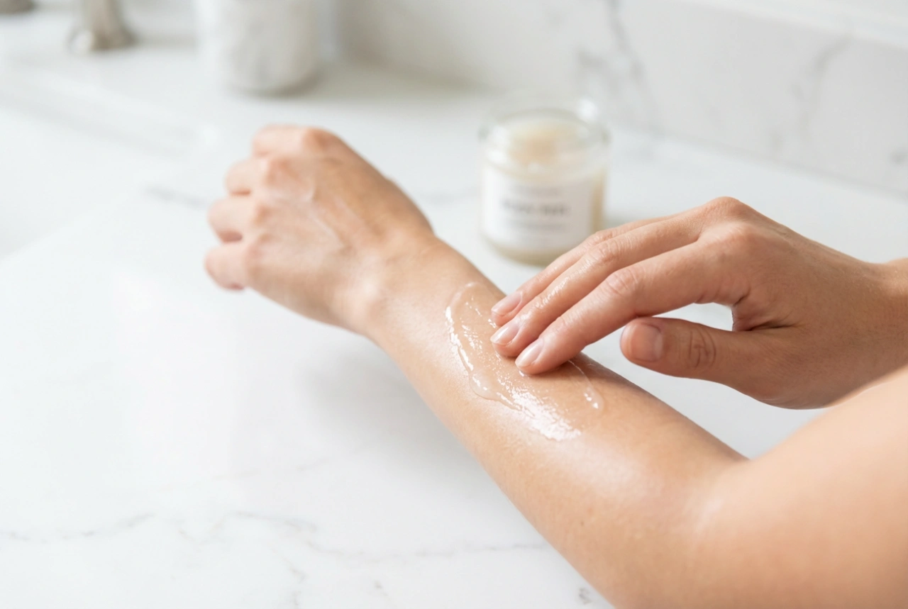 Exfoliante químico corporal: aplicación segura de AHA/BHA en casa