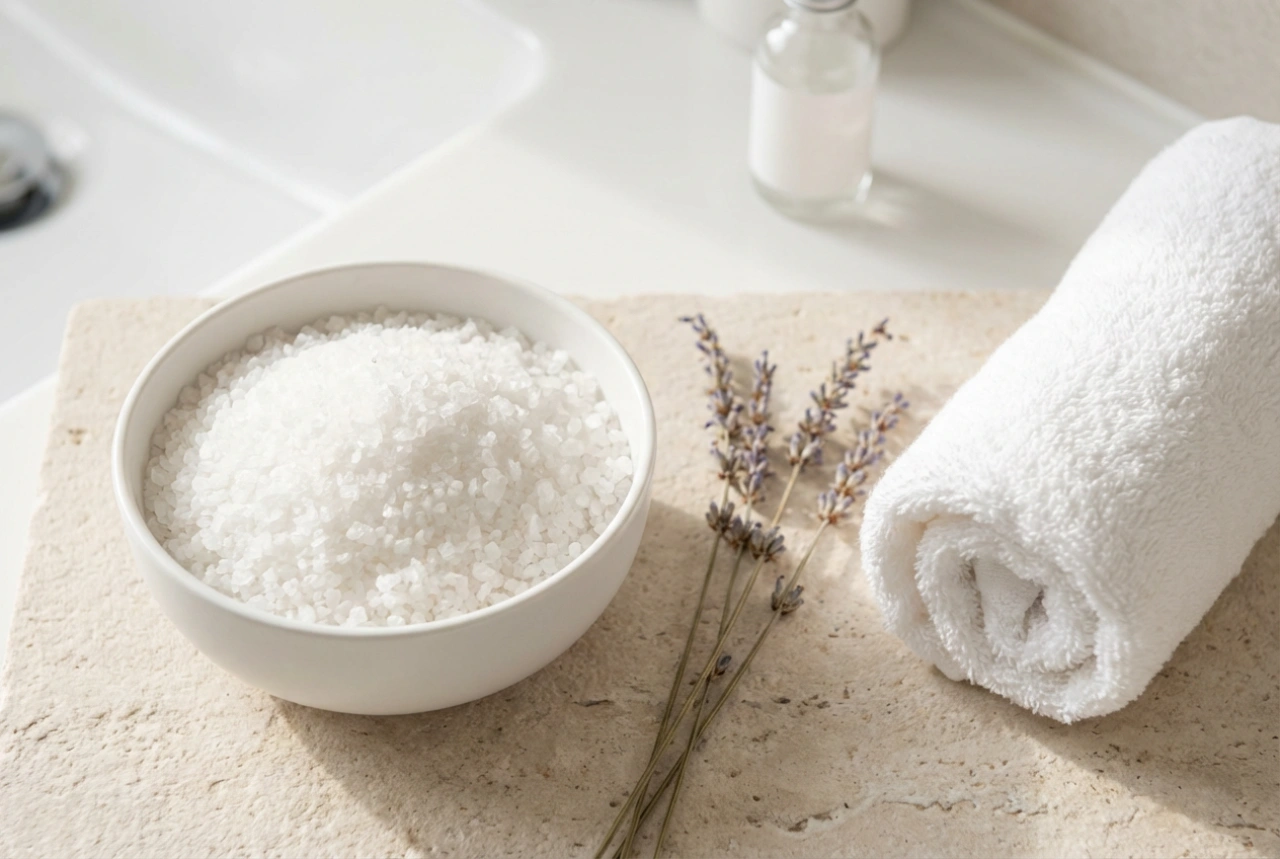 Sal de Epsom para el baño en el spa en casa: cómo usarla y con qué combinarla