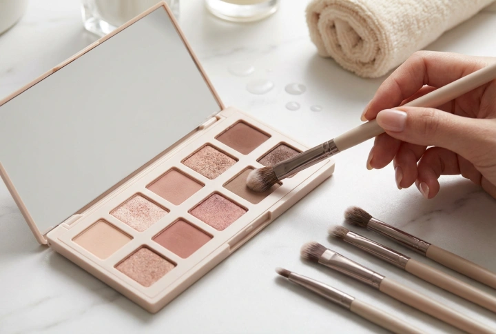 Paleta de sombras de ojos: cómo leer las disposiciones de color y crear combinaciones