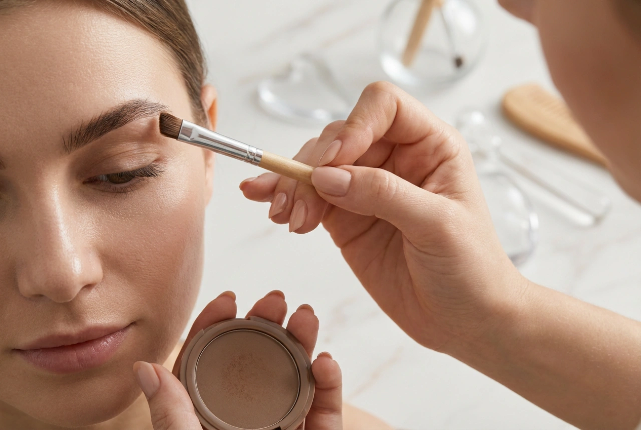 Sombra de cejas: relleno natural paso a paso