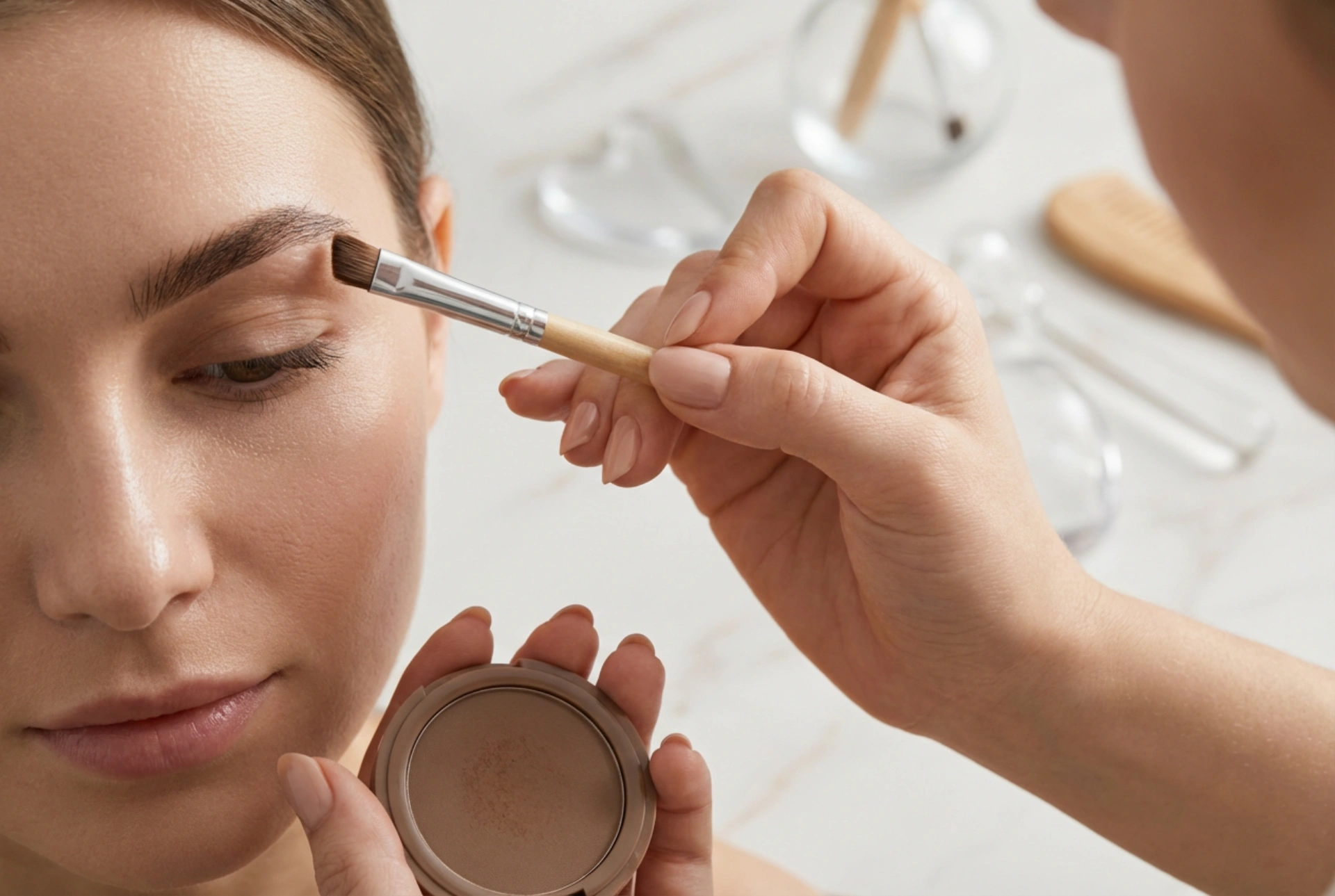 Sombra de cejas: relleno natural paso a paso