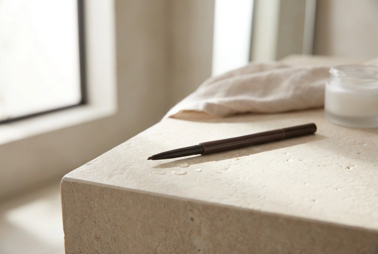 Lápiz de cejas resistente al agua: dibuja la forma y rellena tus cejas