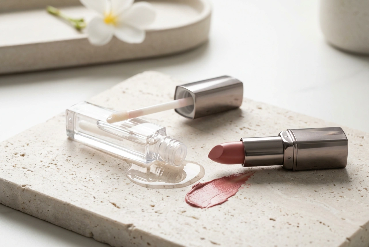 Brillos de labios para el día y la noche: técnicas de aplicación y combinación