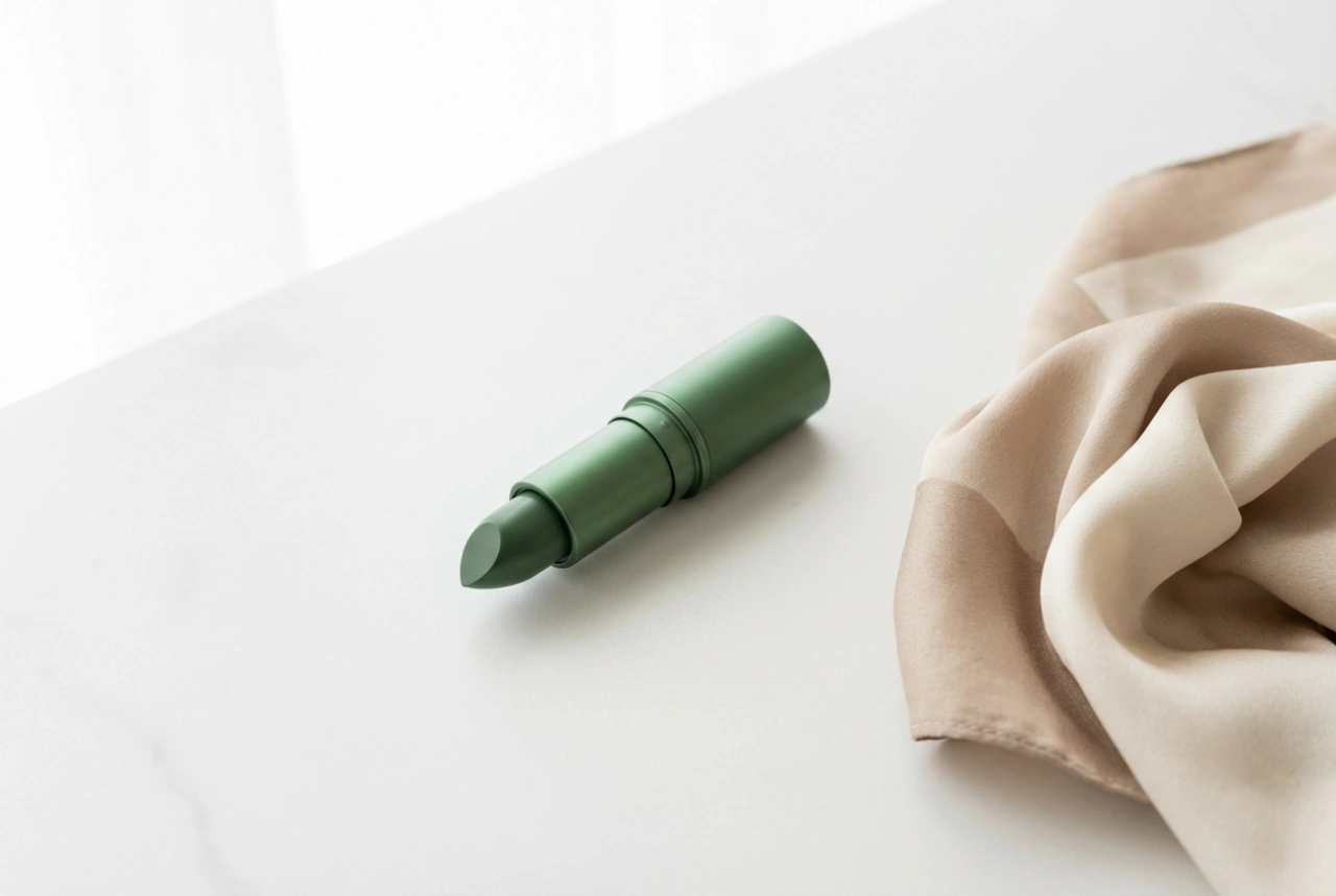 Labial verde en la práctica: cuándo funciona y cómo combinarlo